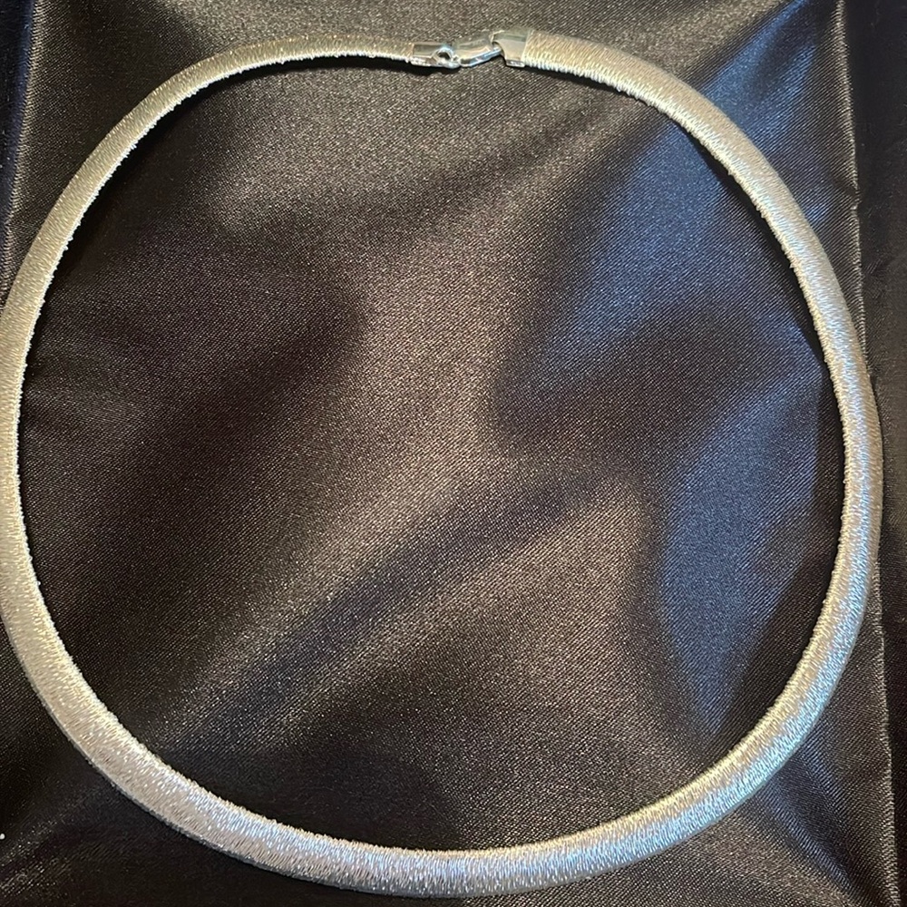 MILAN ITALY .925 Silver CHOKER
